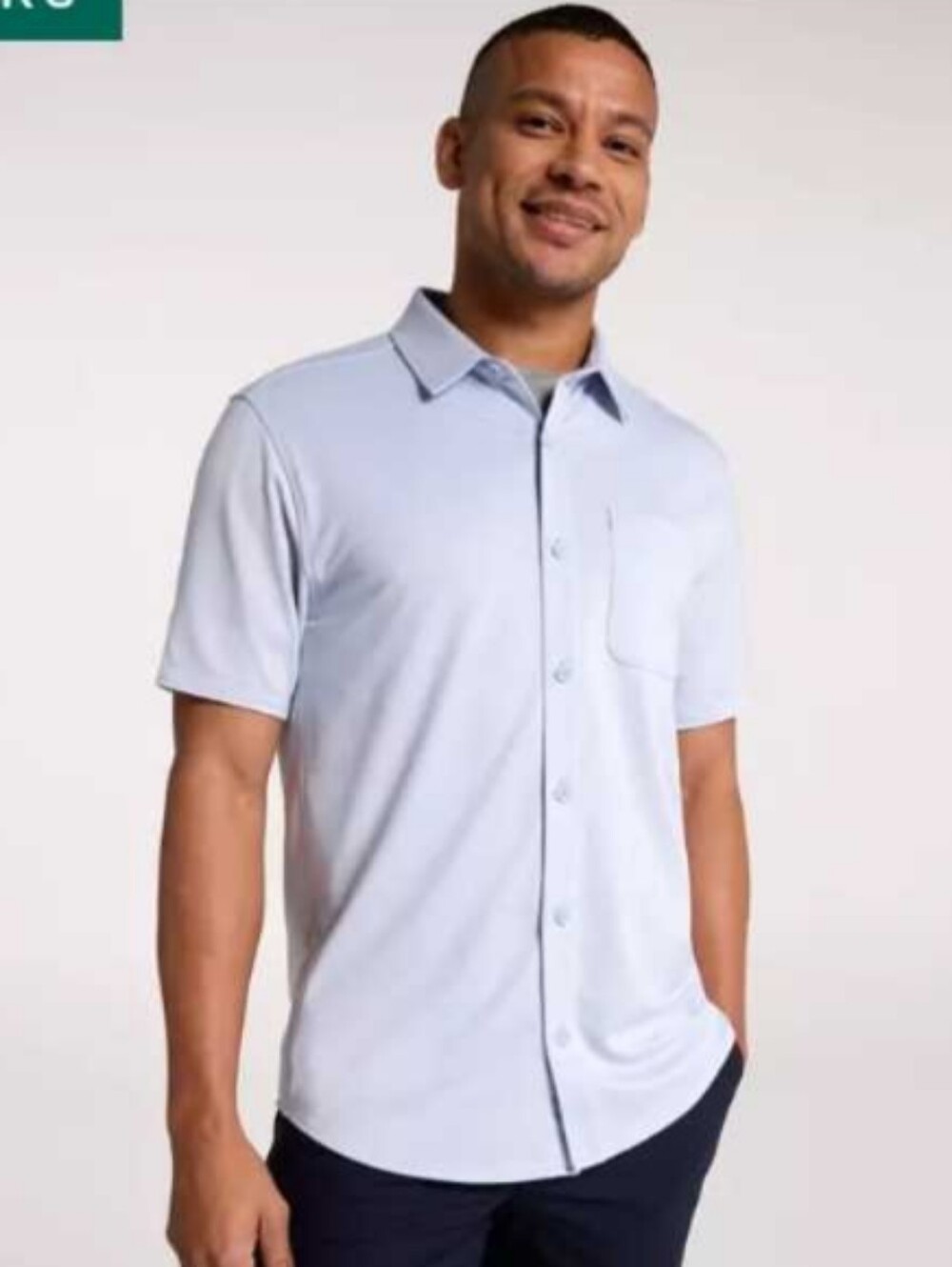 Vrst Limitless Short Sleeve Button Down - Picture 1 of 6